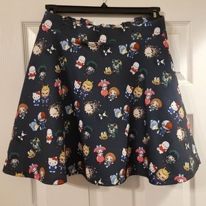 Chibi My Hero Academia Cross Back Waist Skirt